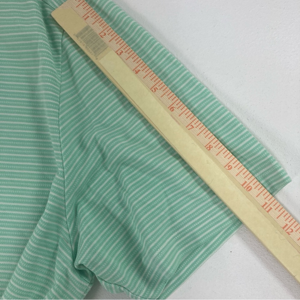 Tommy Bahama IslandZone Polo Shirt Mens XXL /TTG Green Solid Knit Soft Casual - Picture 11 of 15